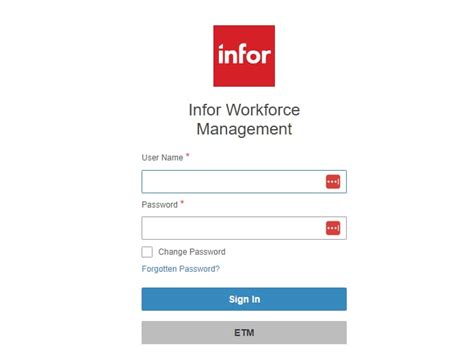 As well, <strong>Infor Workforce</strong> provides limited support for the IE 11 browser. . Amc infor workforce